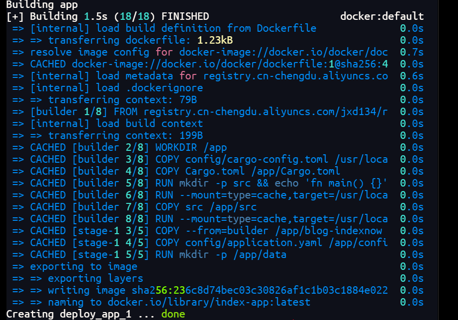通过Cargo-Chef及BuildKit解决Docker构建Rust项目时编译过慢的问题